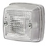 HELLA Marker light C5W white/clear, square 84 x 51 mm, attachment | AL25877, 2PF003014071