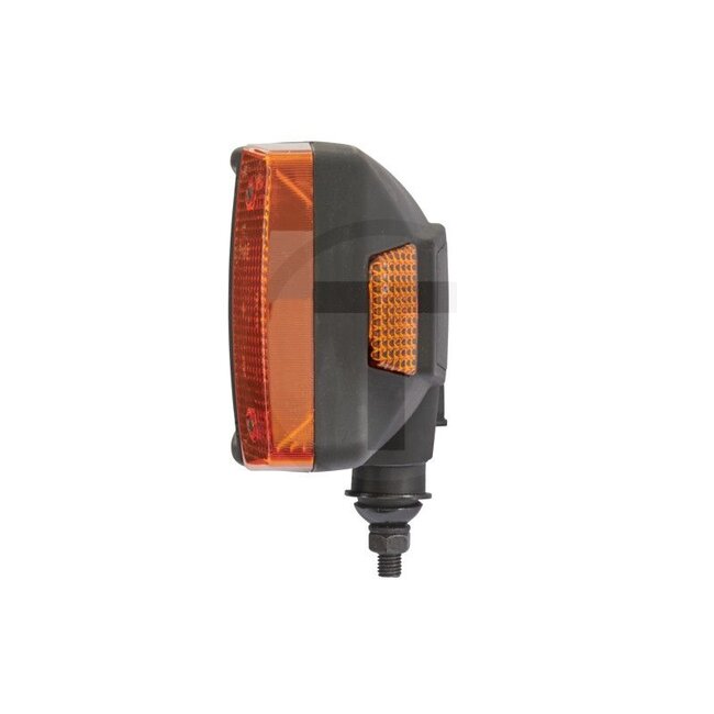 HELLA Koplamp links met knipperlicht 12 V, 55 W H3/H7, 120 x 120 mm, aanbouw | AZ54038, 224581, 1SA996120051