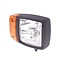 HELLA Koplamp rechts met knipperlicht 12 V, H3/H7, glas 120 x 120 mm | AZ54037, 224580, 1SA996120061