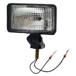 GRANIT Arbeitsscheinwerfer Halogen 50 W, 12 V, Vierkant, offene Kabelenden