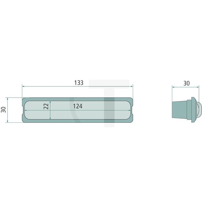 HELLA Binnenverlichting K (10W), helder, 12 / 24 V, inbouw | AL110635, AL110365, 3385820M1, 2JA001357002