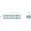 HELLA Innenraumleuchte K (10W), klar, 12 / 24 V, Einbau | AL110635, AL110365, 3385820M1, 2JA001357002