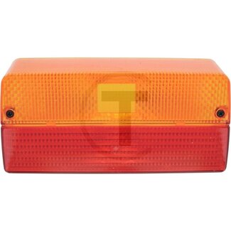 HELLA Streuscheibe gelb / rot P21/5W, P21W, 12 V links / rechts