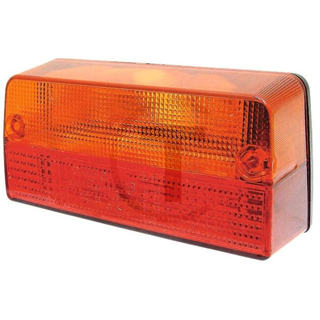 Cobo Achterlicht - 70712079, RE67285, 1010188 | Afmetingen B x H x D: 220 x 104 mm | Lichtfunctie: Achterlicht / remlicht / knipperlicht | Lamp: 12V21WK / P21W, 12V21 / 5WK / P21 / 5W | Inclusief lamp: nee | Montagewijze: geschroefd, horizontale bevestiging |