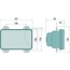 GRANIT Headlight left / right 12 / 24 V, H4, dipped beam / main beam, built-in | AL152328