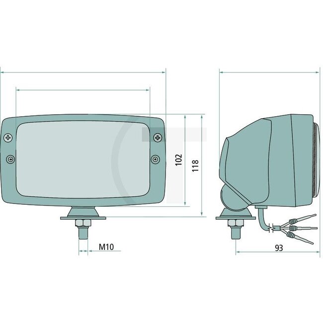 GRANIT Koplamp links / rechts - 70712102, AL77589, AM120887, 1AB 007 145-017 | Netspanning: 12 / 24 V | Plaats: links / rechts | Lamp: 12V60/55W / H4, 12V4WK / T4W, 24V75/70W / H4, 24V4WK / T4W | Inclusief lamp: ja | Lichtfunctie: Dimlicht / positielicht / groot