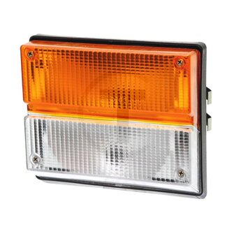 Cobo Blink-Positionsleuchte gelb, weiß, 188 x 140 x 100 mm, links / rechts