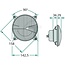 Cobo Headlight left / right 12 / 24 V, H4, dipped beam, main beam, built-in | 2.8029.310.0/10
