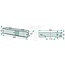 Cobo Achterlicht links / rechts 300 x 63 x 63 mm, 12 V | 3536200M91, 3713911M92, 3713911M91, F33899641
