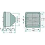 Cobo Koplamp links / rechts 12 V, R2 45/40 W, clipbevestiging, ECE - 3301298M91, 1423852M91, 2.8029.710.0, 2.8029.720.0