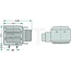 Cobo Koplamp rechts 12 / 24 V, R2, T4W, dimlicht, knipperlicht, aanbouw | M014642, M035576, M037028