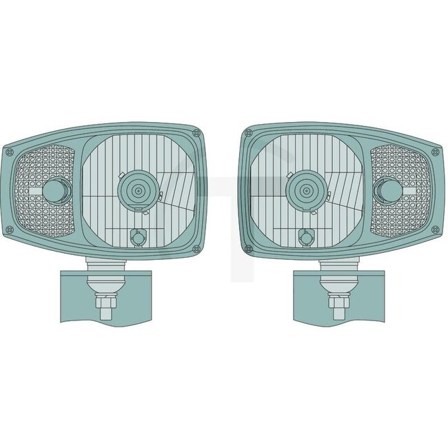 GRANIT Koplamp links | met knipperlicht - 7070010034, RGV1B.52400.10 | Netspanning: 12 / 24 V | Plaats: links | Lamp: 12V60/55W / H4, 12V21WKG / PY21W, 12V5WGLSS / W5W, 24V75/70W / H4, 24V21WKG / PY21W, 24V5WGLSS / W5W | Inclusief lamp: nee | Lichtfunctie: Dimli