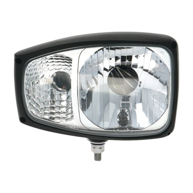 GRANIT Main headlight Right | With indicator light - 7070010033, RGV1B.52410.10 | Bulb: 12V60/55W / H4, 12V21WKG / PY21W, 12V5WGLSS / W5W, 24V75/70W / H4, 24V21WKG / PY21W, 24V5WGLSS / W5W | Installation location: Right | Protection class: IP66 | Nominal voltage
