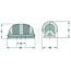 HELLA Indicator 12V18WS / T15x43, 92 mm, orange lens - 2 pieces | 20177