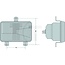Cobo Scheinwerfer links / rechts 12 V, R2 45/40 W, Schraubbefestigung, ECE | 3809346M91, 3713799M91