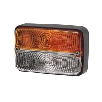 Cobo Blink-Positionsleuchte gelb, weiß, 120 x 80 x 56 mm, links / rechts
