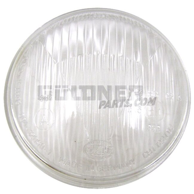 HELLA Diffusing lens For main headlights - 4559ES 071899021, 0008266790, 0008269390, 9ES071899021, 9ES 071 899-021 | Installation location: Right, left | Test mark: E1 4455, ECE