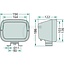 HELLA Koplamp links en rechts - 4551AB 004231001, 1AB004231001, 1AB 004 231-001 | Netspanning: 12 / 24 V | Plaats: links / rechts | Lamp: 12V60/55W / H4, 12V4WK / T4W, 24V75/70W / H4, 24V4WK / T4W | Inclusief lamp: nee | Lichtfunctie: met dimlicht, grootlicht e