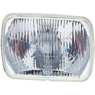 HELLA Inzet voor koplamp links / rechts H4, T4W, glas 164 x 103 mm