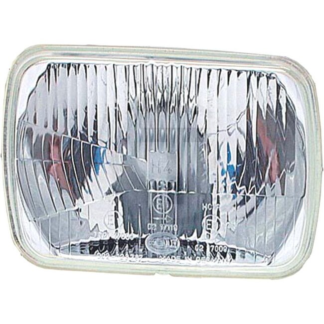 HELLA Inzet voor koplamp met parkeerlicht, passend voor Mercedes A0005442718 - 4551AB 003177071, 1AB003177071, 1AB 003 177-071 | Breedte: 167 mm | Hoogte: 107 mm | Lamp: H4, T4W | Afmetingen B x H x D: 167 x 107 x 109 mm | Diepte: 109 mm | Plaats: links / recht