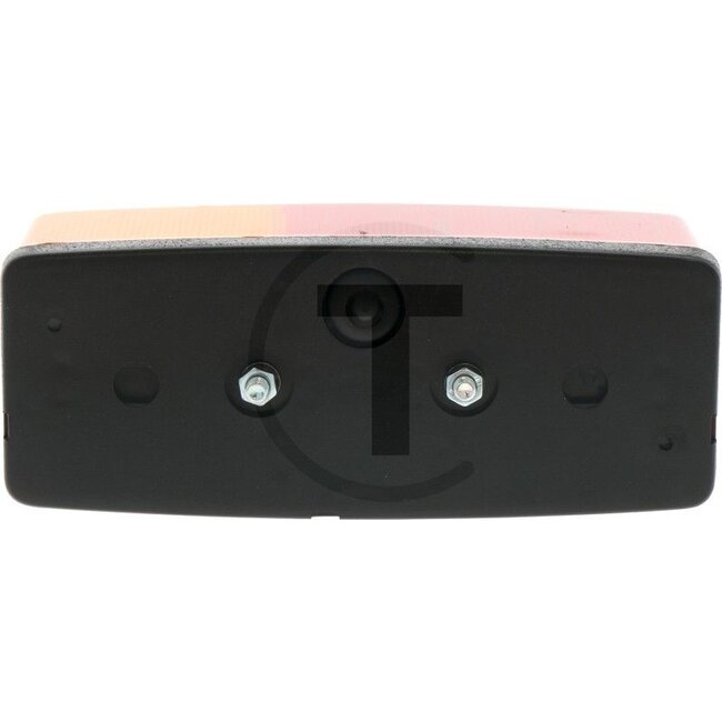 GRANIT Rückleuchte - 70718012, 6005702625 | Leuchtmittel: 12V21WK / P21W, 12V5WK / R5W | Anschluss: Flachstecker | Breite: 158 mm | Form: rechteckig | Höhe: 51 mm | Lochabstand: 45 mm | Abmessungen B x H x T: 158 x 51 x 64 mm | Tiefe: 64 mm | Einbauort: rechts |