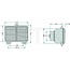 Cobo Headlight left / right 12 V, R2 45/40 W, screw fixing, ECE | 0.007.5269.0/10