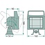 GRANIT Arbeitsscheinwerfer - 207207006, 70530008 | Nennspannung: 12 / 24 V | Form: eckig | Abmessungen B x H x T: 156 x 92 x 85 mm | Lichtfunktion: Nahfeld-Ausleuchtung | Leuchtmittel: 12V55W / H3 | Material: Gehäuse: Kunststoff; Streuscheibe: Glas; Gitter: Kuns