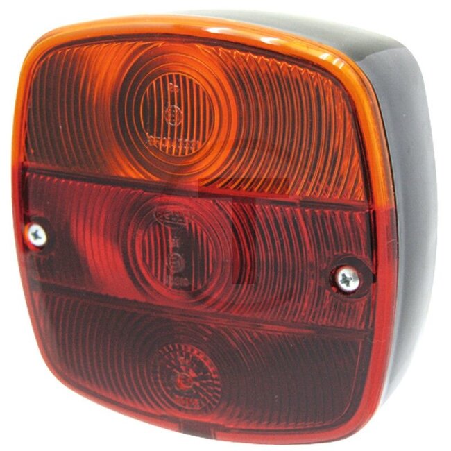 HELLA Rücklicht, Bremslicht, Blinklicht 120 x 120 x 52 mm, 12 V - 860014001, 2SD002514161