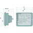 HELLA Koplamp links / rechts 12 / 24 V, 12V60/55W / H4, inbouw | 1AA004109041