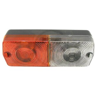 GRANIT Blink-Positionsleuchte gelb, weiß, 185,9 x 67,5 x 49,3 mm, links / rechts