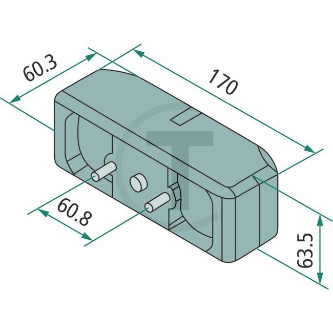 GRANIT Feu de position et clignotant - 70722003, V31540700