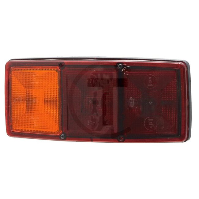 HELLA Achterlicht - 4552SD 003167011, 07510710, 7510710, 2SD003167011, 2SD 003 167-011 | Afmetingen B x H x D: 344 x 147 x 72 mm | Lichtfunctie: Achterlicht / remlicht / knipperlicht | Lamp: 12V10WK / R10W, 12V21WK / P21W | Inclusief lamp: nee | Montagewijze: g