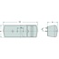 HELLA Rücklicht, Bremslicht, Blinklicht 330 x 95 x 78 mm, 12/24 V, rechts | 2SD001688141