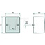 HELLA Reversing light 80 x 90 x 60 mm, P21W | 2ZR996012111