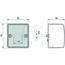 HELLA Mistachterlicht - 4552NE 996012021, 2NE996012021 | Afmetingen B x H x D: 80 x 90 x 60 mm | Lamp: P21W | Inclusief lamp: nee | Montagewijze: Aanbouw | Netspanning: 12 V | Kleur: rood | Breedte: 80 mm | Vorm: rechthoekig | Hoogte: 90 mm | Lengte: 143 mm | G