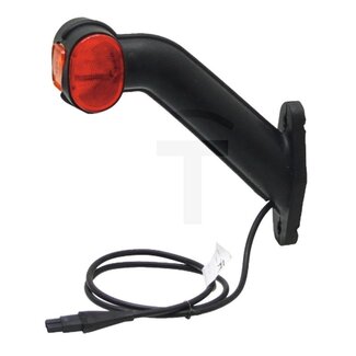 ASPÖCK Lamp Superpoint II rood/wit 12 V, 170 x 168 x 40 mm, links