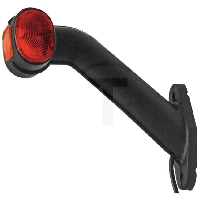ASPÖCK Leuchte Superpoint II - Version Standard; rot/weiß, rechts - 504313402007, 402572001 | Leuchtmittel: 12V4WK / T4W | Farbe: rot, weiß | Anschluss: 2 pol. ASS | Breite: 170 mm | Höhe: 168 mm | Lochabstand: 78 mm | Abmessungen B x H x T: 170 x 168 x 40 mm |