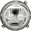 GRANIT Fahrscheinwerfer LED Abblendlicht / Fernlicht 12 / 24 V, 144,4 x 144,4 x 88 mm | X830160065020