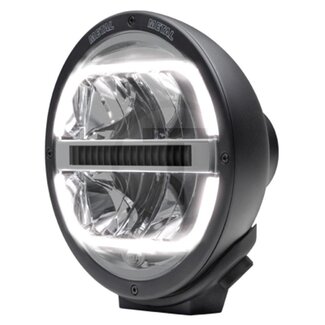 HELLA Fahrscheinwerfer LED Luminator Ø 224,4 mm, schwarz, Referenznummer 25