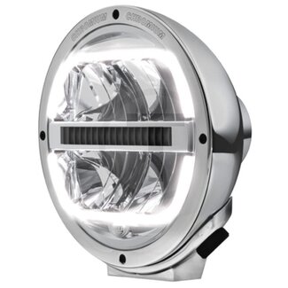 HELLA Fahrscheinwerfer LED Luminator Ø 224,4 mm, Chrom, Referenznummer 50