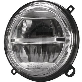 GRANIT LED koplamp dimlicht / grootlicht / breedtelicht, 140 x 140 x 88 mm