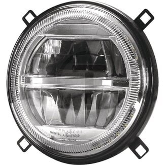 LED koplamp dimlicht / grootlicht 12 / 24 V, 140 x 140 x 88 mm