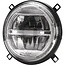GRANIT Fahrscheinwerfer LED Abblendlicht / Fernlicht 12 / 24 V, 140 x 140 x 88 mm