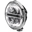 HELLA Fahrscheinwerfer LED - 4550020038, 20038 | Nennspannung: 12 / 24 V | Leuchtmittel: LED | Lichtfunktion: Fernlicht (LED), Positionslicht (LED) | Abmessungen B x H x T: 222 x 242 x 124,2 mm | Montageart: Anbau | Material: Gehäuse: Kunststoff | Farbe: Lichts
