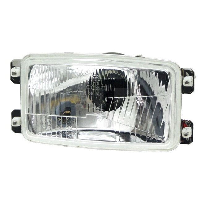 Cobo Hauptscheinwerfer links / rechts - 22705508000, V34203600, 1015516 | Nennspannung: 12 V | Einbauort: links / rechts | Leuchtmittel: 12V55W / H4, 12V4WK / T4W | Leuchtmittel enthalten: nein | Lichtfunktion: mit Abblendlicht, mit Fernlicht, mit Positionslic
