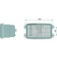 Cobo Scheinwerfer links / rechts 12 V, Einbau, Schraubbefestigung | V34203600, 1015516