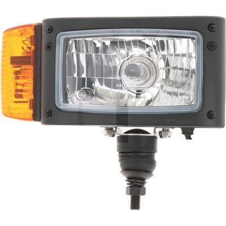 GRANIT Koplamp rechts 12 / 24 V, met knipperlicht, DT 6-polig, M10, kabel 3 m