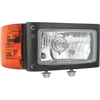 GRANIT Koplamp rechts 12 / 24 V, met knipperlicht, DT 6-polig, M10