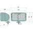 GRANIT Koplamp links / rechts - 70702074, PES1.41810.10 | Netspanning: 12 / 24 V | Plaats: links / rechts | Lamp: 12V60/55W / H4, 12V5WGLSS / W5W, 24V75/70W / H4, 24V5WGLSS / W5W | Inclusief lamp: ja | Lichtfunctie: Dimlicht; grootlicht; breedtelicht | Montagewi