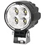 HELLA Arbeitsscheinwerfer LED - 4551G0 996263051, 1G0996263051 | Nennspannung: 12 / 24 V | Form: rund | Abmessungen B x H x T: Ø 107 x 99 mm | Lichtfunktion: Fernfeld-Ausleuchtung | Lichtstrom effektiv: ≈ 2700 lm | Anschluss: DEUTSCH-Stecker | Leuchtmittel: LED